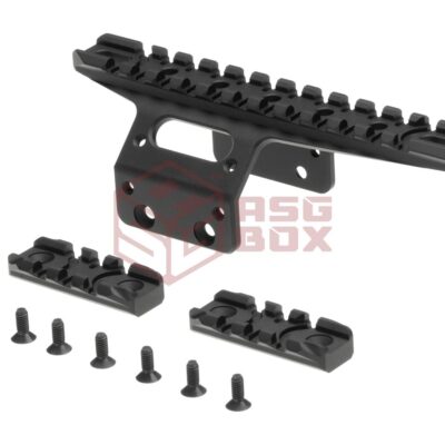 Alternative view of Action Army T10 Front Rail Black
