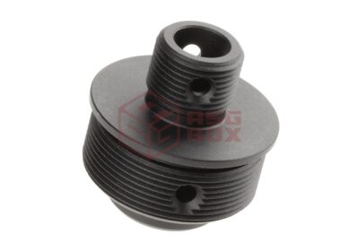 Action Army T10 Sound Suppressor Connector Type B Black - obrazek 3