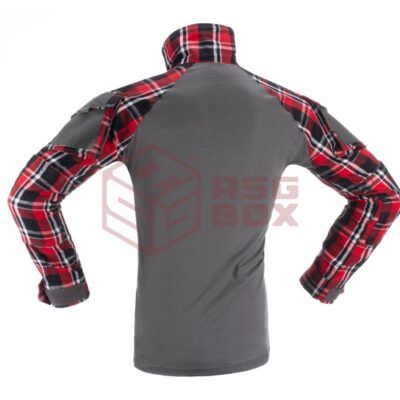 Alternative view of Invader Gear Flannel Combat Shirt Red S