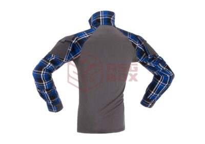 Invader Gear Flannel Combat Shirt Blue S - obrazek 2