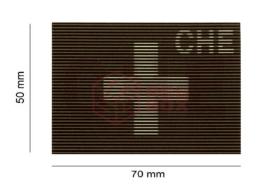 Clawgear Dual IR Patch CHE Desert - obrazek 4