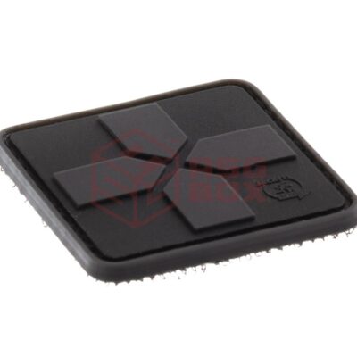 Alternative view of JTG Red Cross Rubber Patch 40mm Blackops