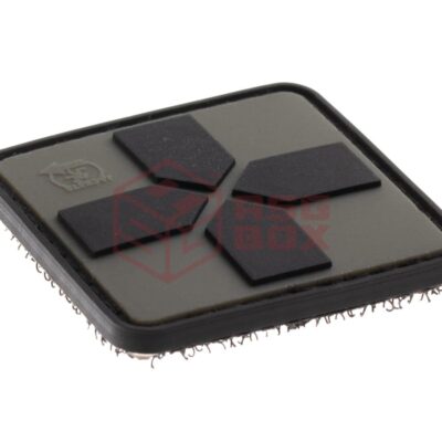 Alternative view of JTG Red Cross Rubber Patch 40mm Ranger Green