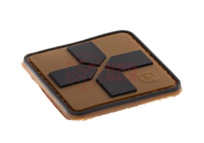 JTG Red Cross Rubber Patch 40mm Coyote - obrazek 2