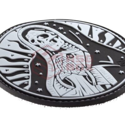 Alternative view of JTG Santa Muerte Rubber Patch SWAT