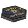 JTG I need Beer Rubber Patch Blue OD-TM-10864770000 27851 asgbox.pl