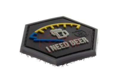 JTG I need Beer Rubber Patch Blue - obrazek 2