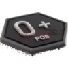 JTG Bloodgroup Hexagon Rubber Patch 0 Pos SWAT OD-TM-10865051700 27854 asgbox.pl