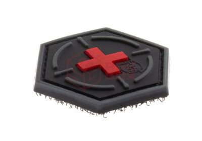 JTG Tactical Medic Rubber Patch Blackmedic - obrazek 2