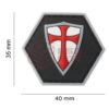 JTG Recte Faciendo Shield Rubber Patch Multicolor OD-TM-10865950000 27866 asgbox.pl