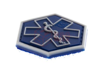 JTG Paramedic Hexagon Rubber Patch Blue - obrazek 2