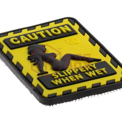 Alternative view of JTG Slippery when Wet Rubber Patch Multicolor