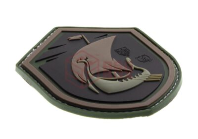 JTG Viking Dragonboat Rubber Patch Green - obrazek 2