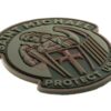 JTG Saint Michael Rubber Patch Green OD-TM-10866620000 27881 asgbox.pl