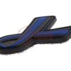 JTG Thin Blue Line Ribbon Rubber Patch Multicolor OD-TM-10866850000 27883 asgbox.pl