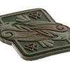 JTG Odins Raven Rubber Patch Green OD-TM-10867220000 27891 asgbox.pl