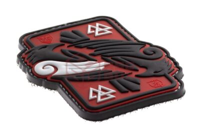 JTG Odins Raven Rubber Patch Red Sky - obrazek 2