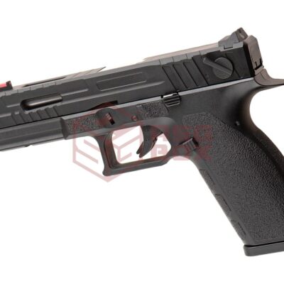 Alternative view of KJ Works KP-13F TBC Full Auto Metal Version GBB Black