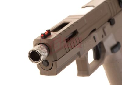 KJ Works KP-13F TBC Full Auto Metal Version GBB Tan - obrazek 4