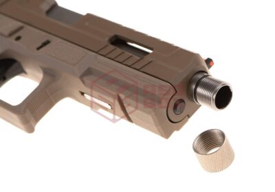 KJ Works KP-13F TBC Full Auto Metal Version GBB Tan - obrazek 5