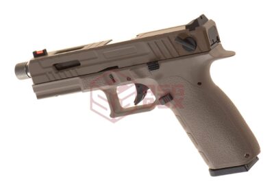 KJ Works KP-13F TBC Full Auto Metal Version Co2 Tan - obrazek 2