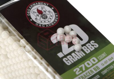 0.20g Tracer BBs 2700rds Green - obrazek 2