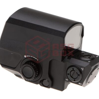 Alternative view of Aim-O LCO Red / Green Dot Black