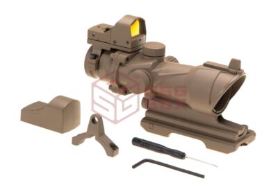 Aim-O 4x32IR QD Combo Combat Scope Desert - obrazek 2