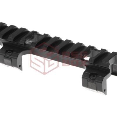 Alternative view of MP5/G3 Low Type Mount Base Long Black