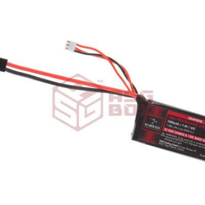 asgbox.pl - Lipo 7.4V 1000mAh 65C Graphene PEQ Type Nimrod