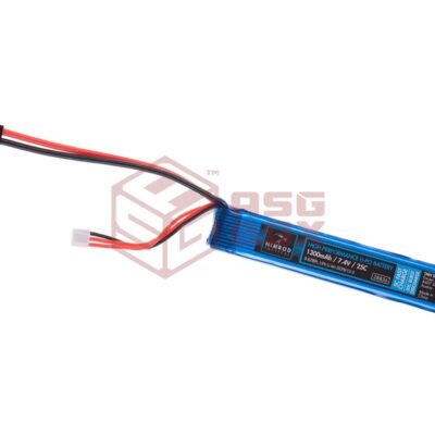 asgbox.pl - Lipo 7.4V 1300mAh 25C Stock Tube Type Nimrod