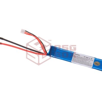 Alternative view of Nimrod Lipo 7.4V 1300mAh 25C Stock Tube Type T-Plug Blue