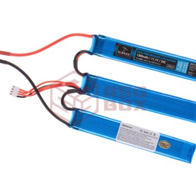 asgbox.pl - Lipo 11.1V 1300mAh 25C Split Type T-Plug Nimrod