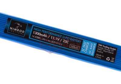 Nimrod Lipo 11.1V 1300mAh 25C Split Type T-Plug - obrazek 3
