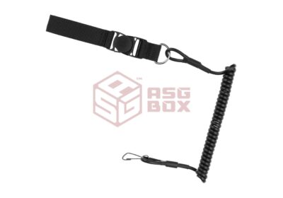 Amomax Pistol Lanyard Black - obrazek 2