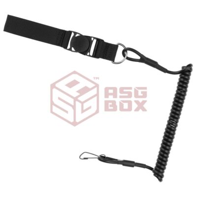 Alternative view of Amomax Pistol Lanyard Black
