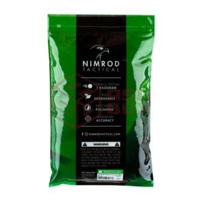 Alternative view of Nimrod 0.25g Bio BB Professional Performance 4000rds White