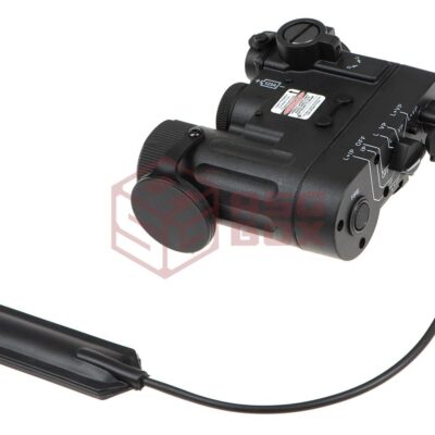 Alternative view of WADSN DBAL-eMkII Illuminator / Laser Module Green + Red Black