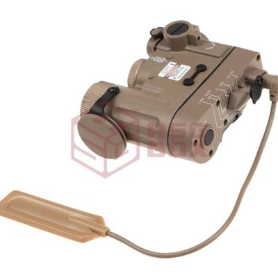 Alternative view of WADSN DBAL-eMkII Illuminator / Laser Module Green + Red Dark Earth