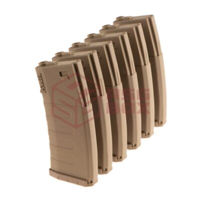 Alternative view of KWA Magazin K120 M4 Midcap 120rds 6-pack Dark Earth
