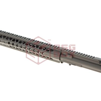 Alternative view of Krytac LVOA-S Complete Upper Receiver Assembly Foliage Green