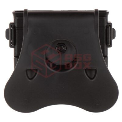 Alternative view of Amomax Universal Double Magazine Pouch Black