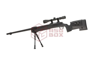 Well MB16 Sniper Rifle Set Black - obrazek 2