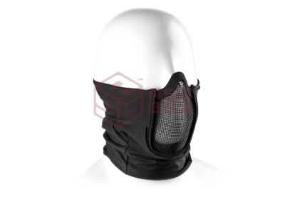 Invader Gear Mk.III Steel Half Face Mask Black - obrazek 2