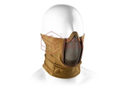 Invader Gear Mk.III Steel Half Face Mask Tan - obrazek 2