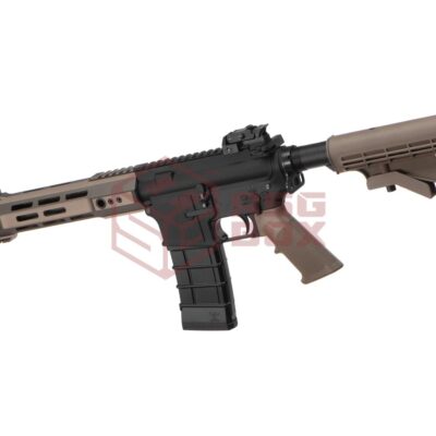 Alternative view of KJ Works M4 RIS Full Metal GBR Tan