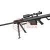 Snow Wolf Barrett M82A1 Bolt Action Sniper Rifle Set Black OD-TM-10996306000 asgbox.pl