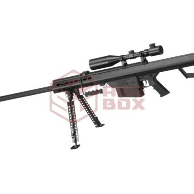 Alternative view of Snow Wolf Barrett M82A1 Bolt Action Sniper Rifle Set Black
