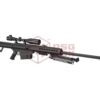Snow Wolf Barrett M82A1 Bolt Action Sniper Rifle Set Black OD-TM-10996306000 asgbox.pl