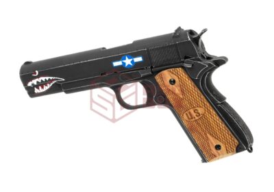 AW Custom Auto Ordnance 1911 Squadron Full Metal GBB - obrazek 2